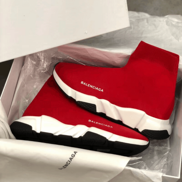 BALENCIAGA SPEED TRAINER RED - BB14 - Image 2