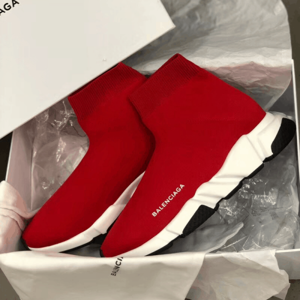 BALENCIAGA SPEED TRAINER RED - BB14 - Image 5