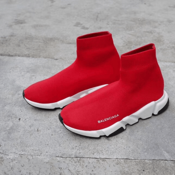 BALENCIAGA SPEED TRAINER RED - BB14 - Image 4