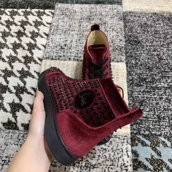 CHRISTIAN LOUBOUTIN HIGH TOP SNEAKER - CL73 - Image 5
