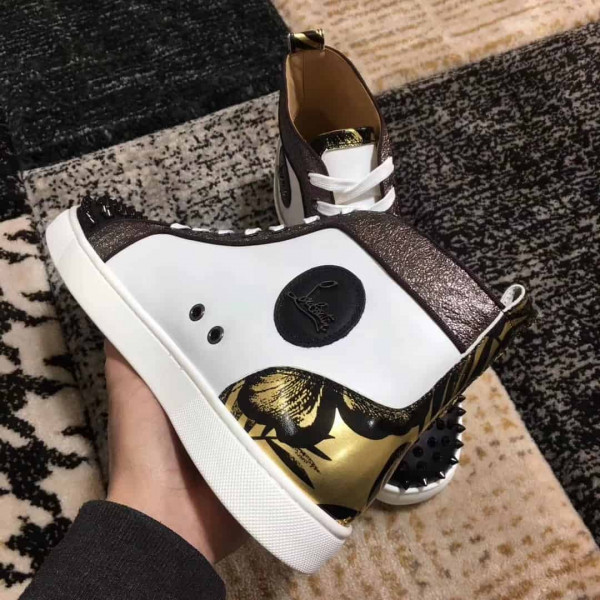 CHRISTIAN LOUBOUTIN HIGH TOP SNEAKER - CL38 - Image 5