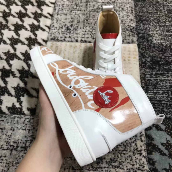 CHRISTIAN LOUBOUTIN HIGH TOP SNEAKER - CL12 - Image 5