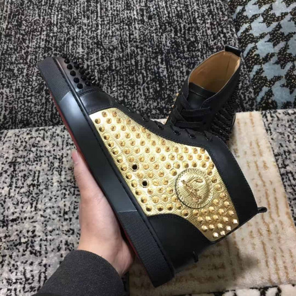 CHRISTIAN LOUBOUTIN HIGH TOP SNEAKER - CL46 - Image 5