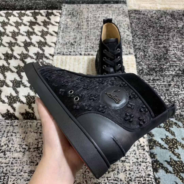 CHRISTIAN LOUBOUTIN HIGH TOP SNEAKER - CL23 - Image 5