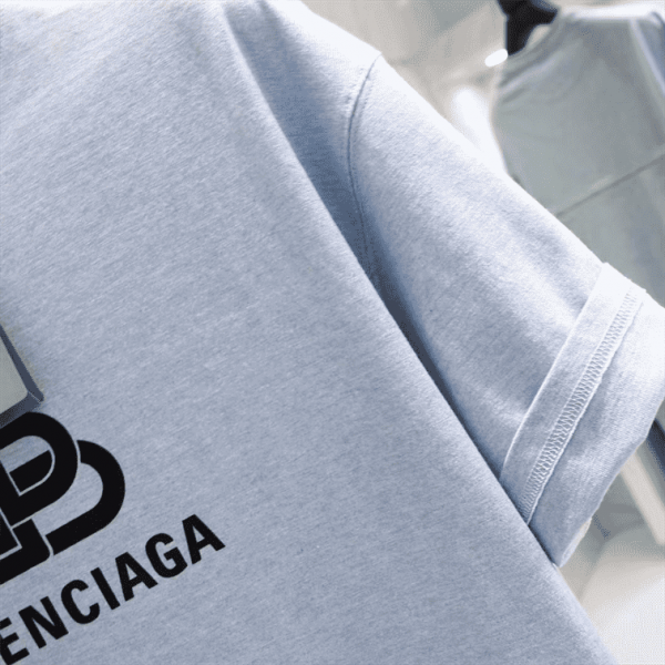 BALENCIAGA BB LOGO T-SHIRT - BB35 - Image 5