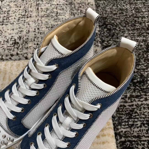 CHRISTIAN LOUBOUTIN HIGH TOP SNEAKER - CL76 - Image 4