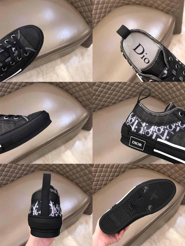 DIOR "B23" LOW-TOP DIOR OBLIQUE SNEAKER - CD1 - Image 3