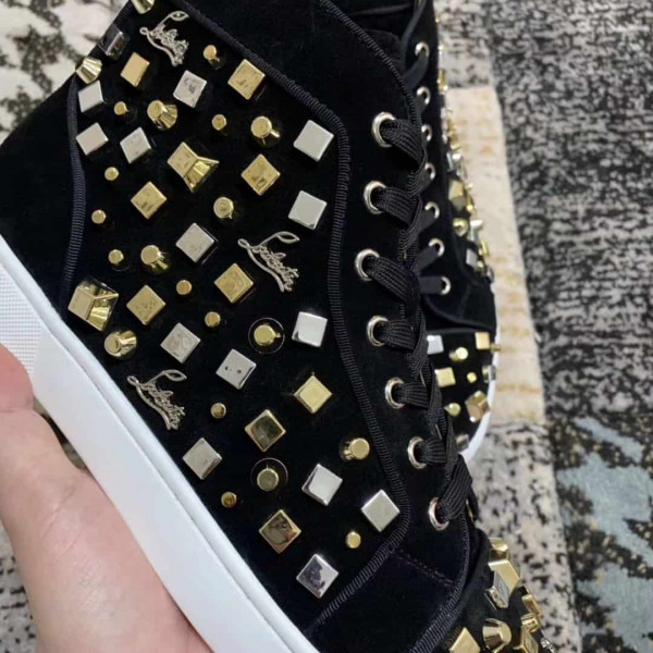CHRISTIAN LOUBOUTIN HIGH TOP SNEAKER - CL72 - Image 4