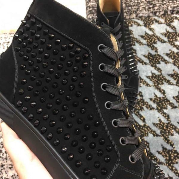 CHRISTIAN LOUBOUTIN HIGH TOP SNEAKER - CL47 - Image 4