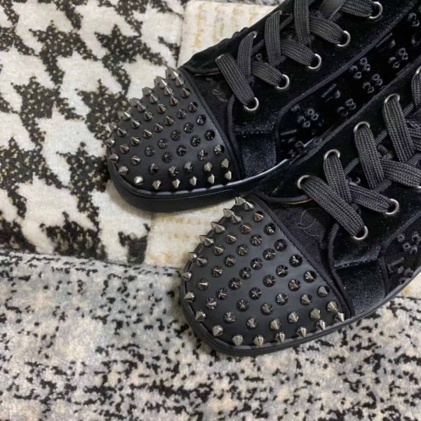 CHRISTIAN LOUBOUTIN HIGH TOP SNEAKER - CL23 - Image 4