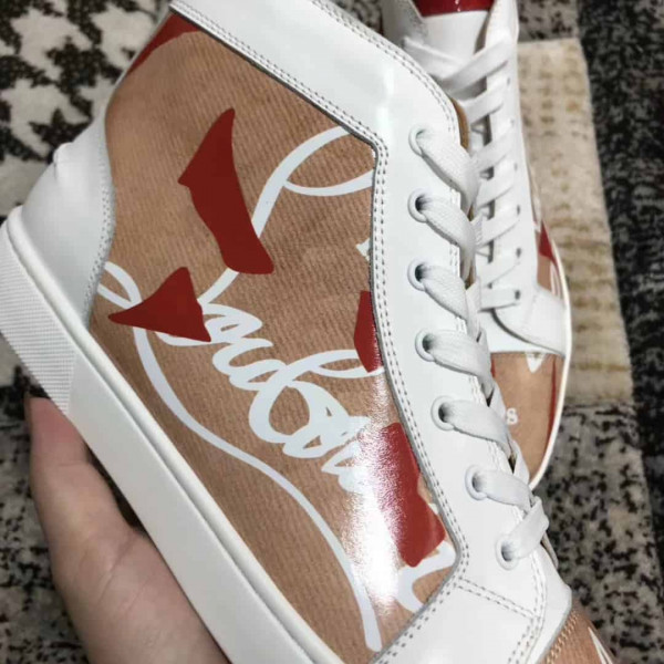 CHRISTIAN LOUBOUTIN HIGH TOP SNEAKER - CL12 - Image 4