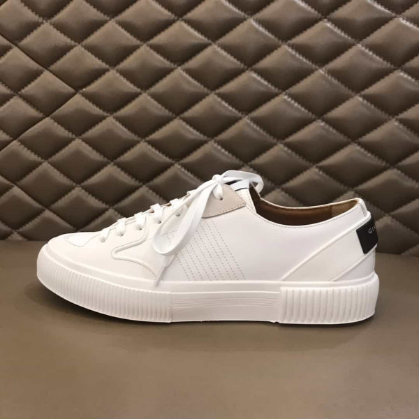 GIVENCHY WHITE BASKET TENNIS LIGHT SNEAKER - GVC43 - Image 4