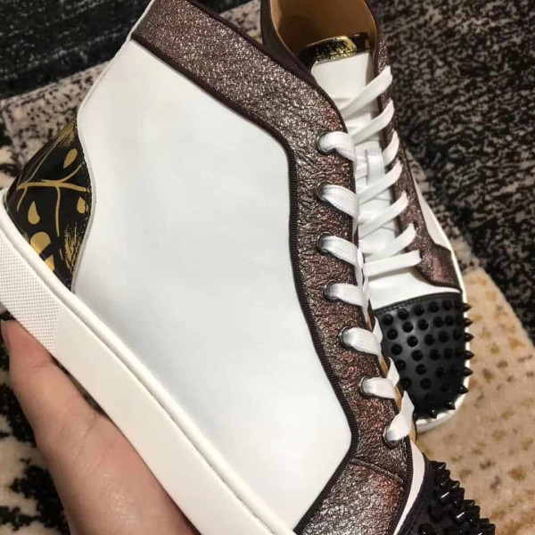 CHRISTIAN LOUBOUTIN HIGH TOP SNEAKER - CL38 - Image 4