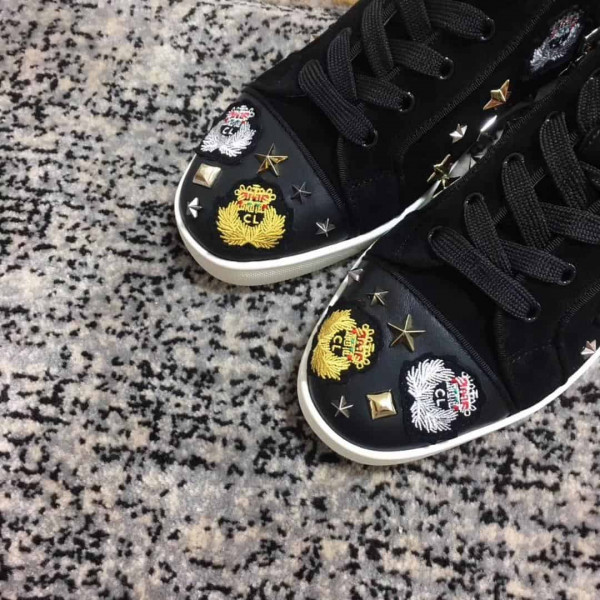 CHRISTIAN LOUBOUTIN HIGH TOP SNEAKER - CL49 - Image 3