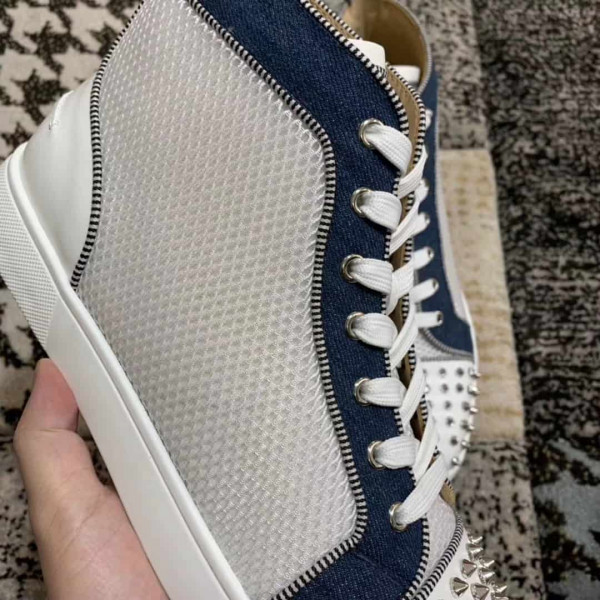 CHRISTIAN LOUBOUTIN HIGH TOP SNEAKER - CL76 - Image 3