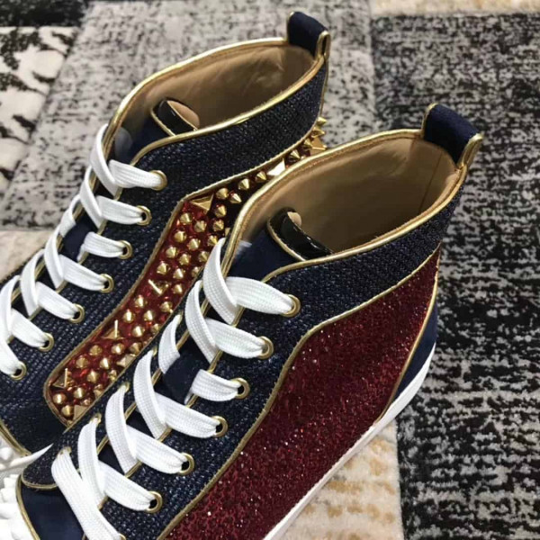 CHRISTIAN LOUBOUTIN HIGH TOP SNEAKER - CL34 - Image 8