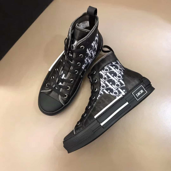 "B23" HIGH-TOP DIOR OBLIQUE SNEAKER - CD13 - Image 3