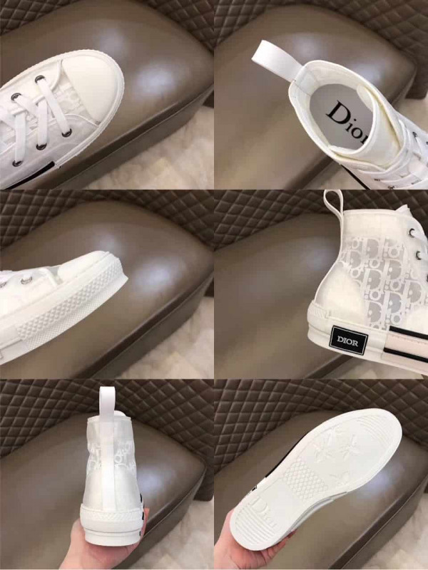 DIOR LIMITED EDITION "B23" HIGH-TOP DIOR OBLIQUE SNEAKER- CD15 - Image 3