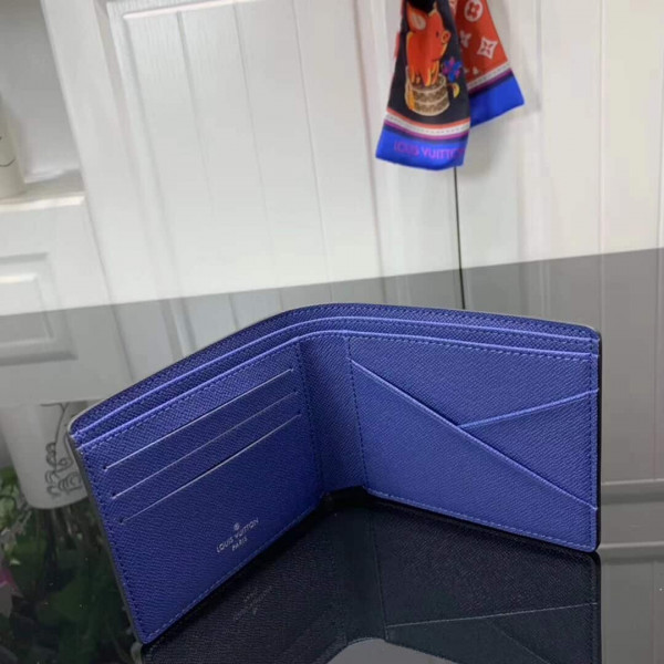 LOUIS VUITTON BLUE MULTIPLE WALLET - Image 3
