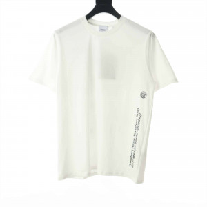 Burberry White Carrick Coordinate T-Shirt - BBRS09
