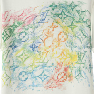 Louis Vuitton Front Printed Pastel Monogram T-Shirt - Lsvt06