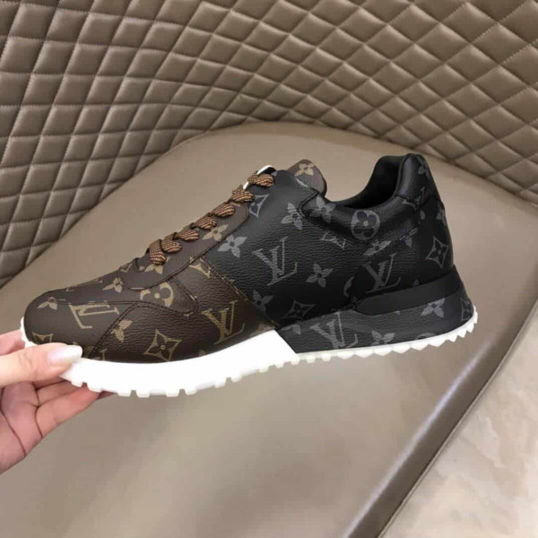 LOUIS VUITTON RUN AWAY SNEAKER IN BROWN - LSVT248 - Image 3