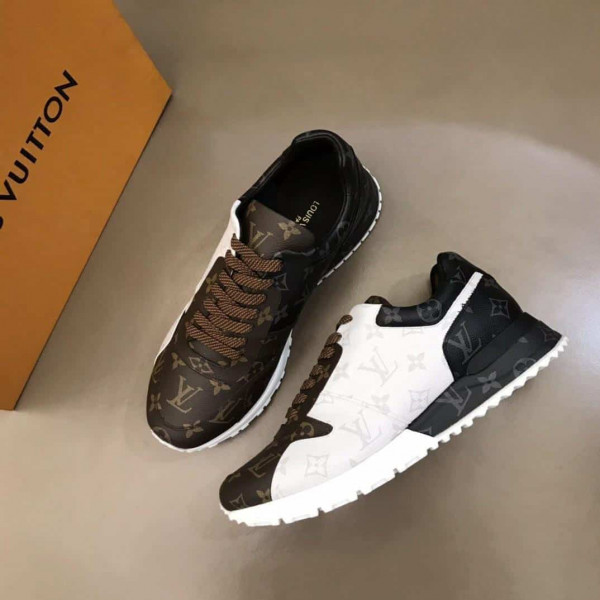 LOUIS VUITTON RUN AWAY SNEAKER IN BROWN - LSVT248 - Image 8