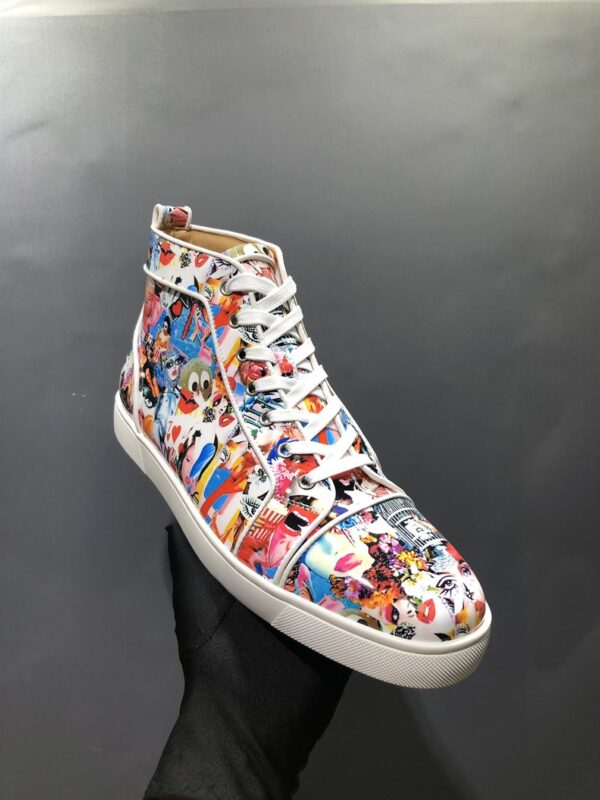 CHRISTIAN LOUBOUTIN HIGH TOP SNEAKER  - CL112 - Image 5