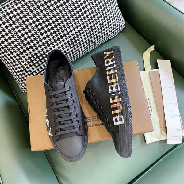 BURBERRY LOGO TRAP SNEAKER - BBR104 - Image 4