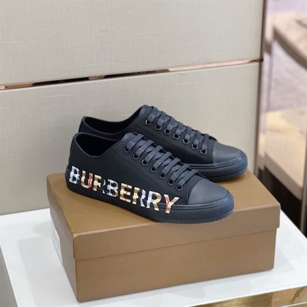 BURBERRY LOGO TRAP SNEAKER - BBR104 - Image 5