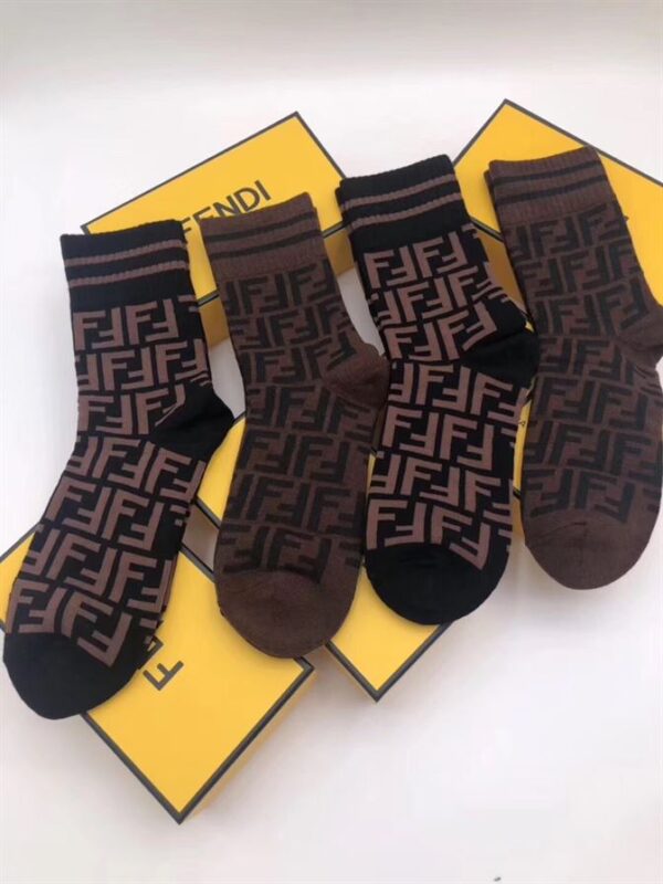 FENDI SOCKS - FDS17 - Image 2