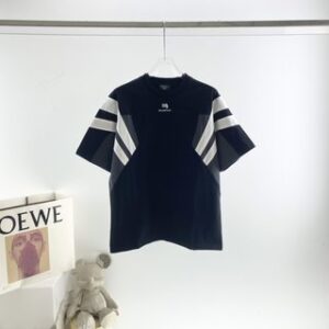 Balenciaga Retro Contrast Color T-Shirt - BBS031