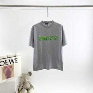 Balenciaga Drop Glue Mixed Color Foaming T-Shirt - BBS033