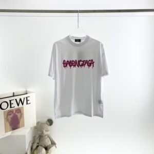Balenciaga Drop Glue Mixed Color Foaming T-Shirt - BBS034