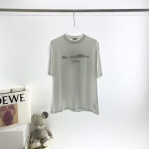 CD Letter Logo Embroidery T-SHIRT - CDS037