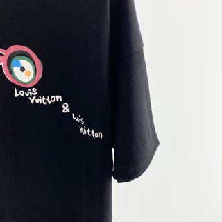 Louis Vuitton Graffiti LOGO Hand-Painted Printing Color Layered Rich - LSVT66 - Image 4