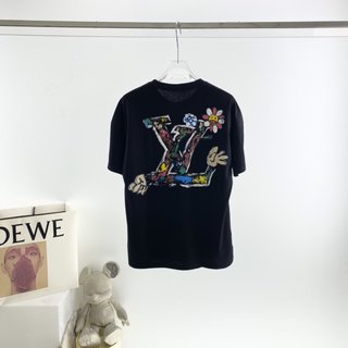 Louis Vuitton Graffiti LOGO Hand-Painted Printing Color Layered Rich - LSVT66 - Image 6