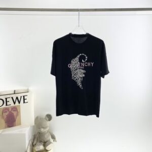 Givenchy 2022 Embroidered Three-Dimensional Embroidery Logo T-Shirt - GVS18