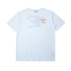 CD Honey Embroidered Letter T-Shirt - CDS054