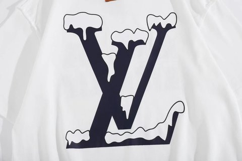 Louis Vuitton Snow Mountain Print Short Sleeves - LSVT85 - Image 6