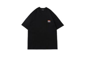 Balenciaga Rainbow Embroidery T-Shirt - BBS036