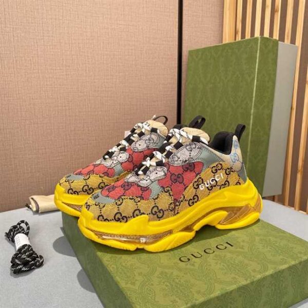GUCCI x BALENCIAGA TRIPLE S TRAINERS - GG110 - Image 2