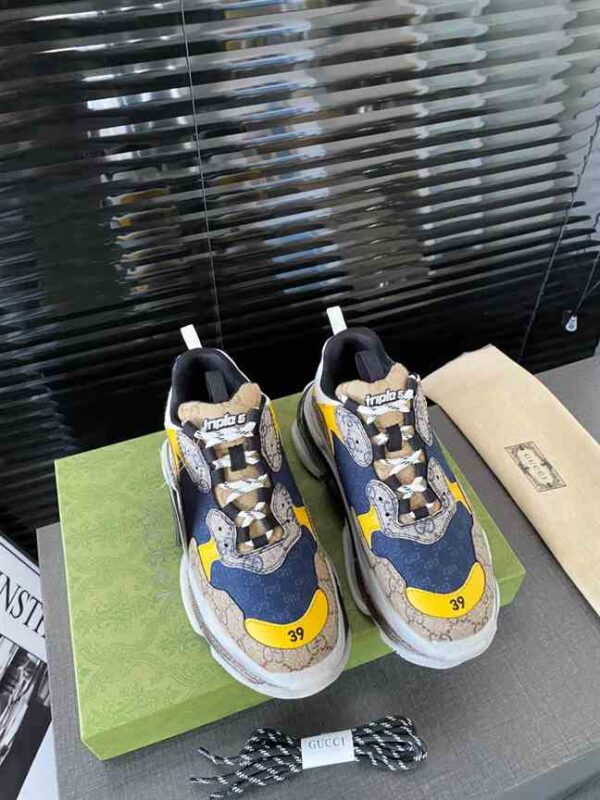 GUCCI x BALENCIAGA TRIPLE S TRAINERS - GG105 - Image 2