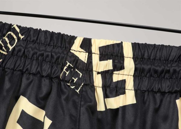 Fendi Beach Pants Black - SW020 - Image 9
