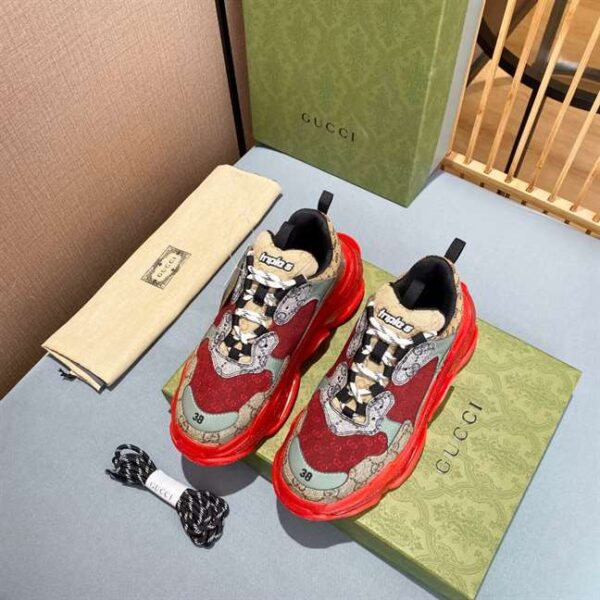 GUCCI x BALENCIAGA TRIPLE S TRAINERS - GG111 - Image 5