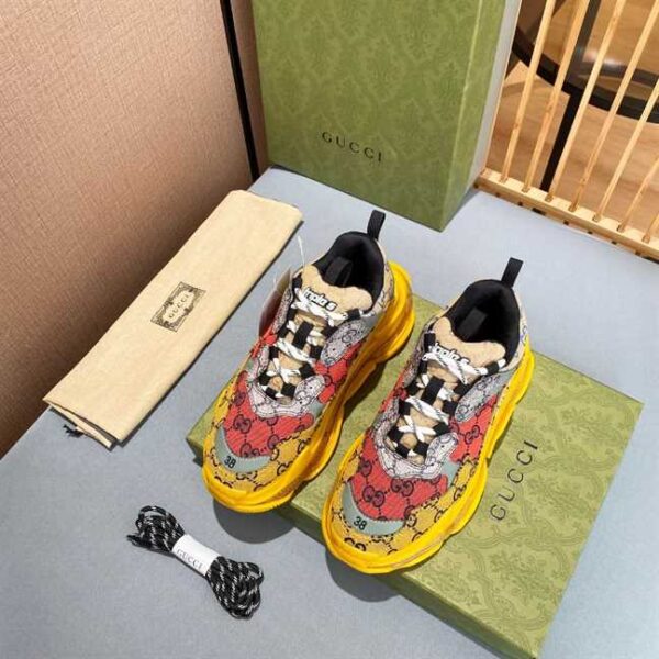 GUCCI x BALENCIAGA TRIPLE S TRAINERS - GG110 - Image 4