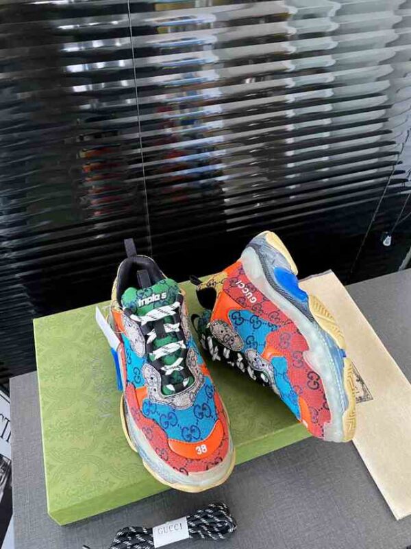 GUCCI x BALENCIAGA TRIPLE S TRAINERS - GG104 - Image 3
