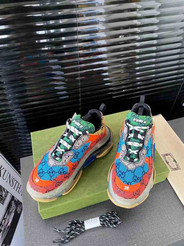 GUCCI x BALENCIAGA TRIPLE S TRAINERS - GG104 - Image 5