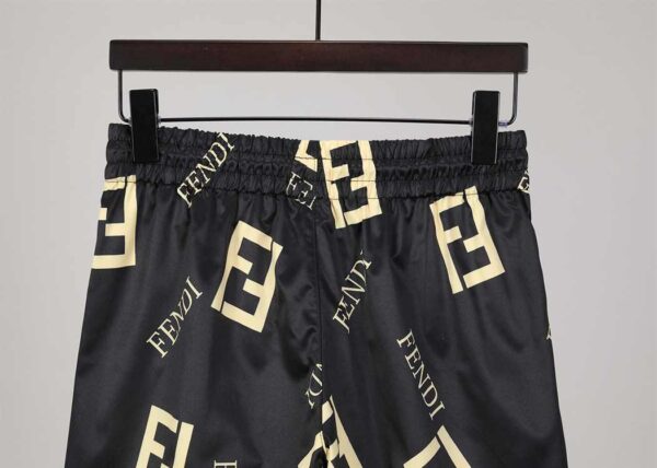 Fendi Beach Pants Black - SW020 - Image 4
