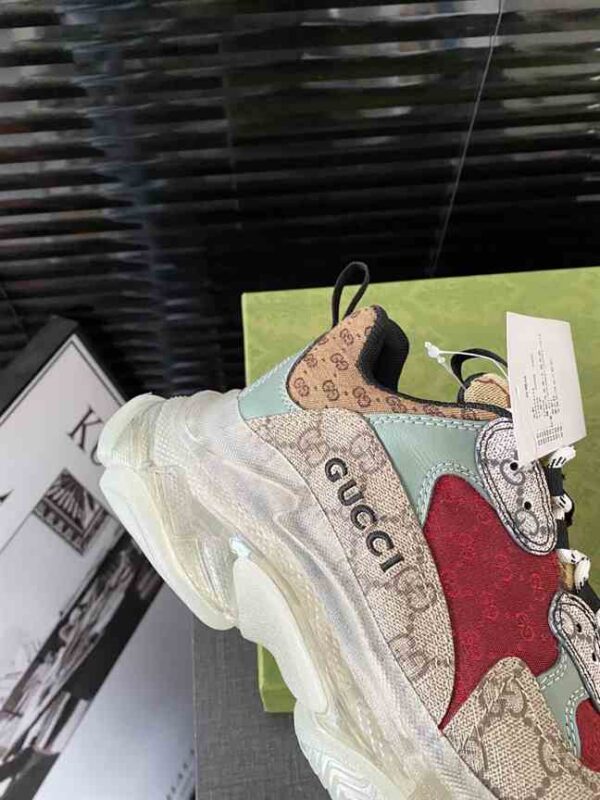 GUCCI x BALENCIAGA TRIPLE S TRAINERS - GG108 - Image 4